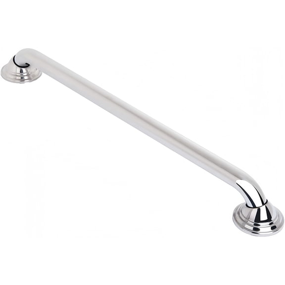Utopia Alley 24-Inch Decorative Grab Bar for Shower & Bathroom – 1.25-Inch Stainless Steel Wall-Mounted Safety Handle with Concealed Hardware, Chrome