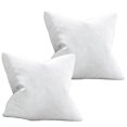 thumbnail image 1 of Paquete de 2 fundas de almohada beige de 18 x 18 pulgadas, fundas de cojín de chenilla suave para sofá, fundas de cojín de color sólido, decoración del hogar para sofá de primavera, sala de estar, 1 of 4