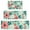 Pioneer Flower Floral-1, variant on Pioneer Flower Floral Print Pattern Kitchen Rugs Sets Of 3,Kitchen Runner Rugs Non Skid Washable,Decorative Kitchen Floor Mats for Kitchen,Sink,Laundry,17"x30"+ 17"x47" + 17"x59"