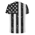 thumbnail image 5 of Independence Day Mens Summer Tops USA Star Stripes Graphic Tees Crew Neck Slim Fit 4th July Patriotic T-Shirts Memorial Day Shirts, 5 of 5