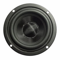 3inch 4Ohm 15W HiFi Sound Full Frequency Woofers Subwoofer Hifi Speakers for Bass, Rubber Edges