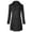 Black, variant on SWSMCLT Men's ackets & Coats Fashion Casual Slim Fit Long Trench Coat Fall Winter Wool Blend JWarm Double Breasted Classic Topcoat Black 38