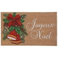 thumbnail image 1 of Paillasson En Fibre De Coco (Cloches - Joyeux Noel), 1 of 3