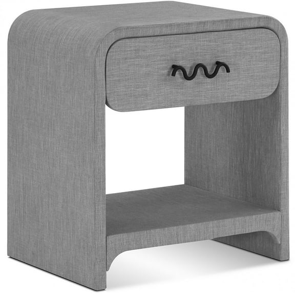 Meridian Furniture Medley Grey Night Stand / Side Table