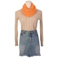 thumbnail image 3 of INSPIRAR CHIC Bufanda de Chiffon Sólido para Mujeres Ligera Suave Sheer Larga Envoltura para la Cabeza Chal Bufandas Naranja Fluorescente 68.9x27.6 pulgadas, 3 of 7