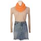 thumbnail image 3 of INSPIRAR CHIC Bufanda de Chiffon Sólido para Mujeres Ligera Suave Sheer Larga Envoltura para la Cabeza Chal Bufandas Naranja Fluorescente 68.9x27.6 pulgadas, 3 of 7
