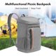 thumbnail image 1 of Lightweight 25L Large Capacity Picnic Backpack Waterproof Heat Insulated Cool Bag for Camping Trip BBQ Beach Outdoor Activities, 1 of 5