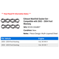 thumbnail image 2 of Exhaust Manifold Gasket Set - Compatible with 2003 - 2004 Ford Mustang, 2 of 2