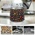 thumbnail image 6 of Yayeee Ashtray with Lid for Cigarette Smokeless Stainless Steel Home Ash Holder, Moon Pattern, 6 of 7