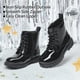thumbnail image 2 of Botas DREAM PAIRS para Niños Tipo Militar con Cierre Lateral en Negro, 2 of 6