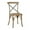 Brown, variant on Palais Traditional Bentwood Crossback Dining Side Chairs (Set of 2)