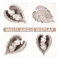 thumbnail image 2 of Grey Resin Angel Wings Statue for Decor Stylish Creative Craft Ornament 7 Inch, 2 of 8