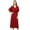 Maroon, variant on Bimba Women's Designer Kaftan With Pom Pom Kimono Sleeve Long Maxi Coverup