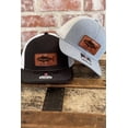 thumbnail image 3 of Tuna stitched leather patch Hat, Richardson 112, trucker hat, 3 of 4