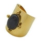 thumbnail image 1 of Anillo de Anillo vintage Único Punk Apilable Anillo ancho fresco Anillo de apertura para el Día de San Valentín Aniversario Regalos de cumpleaños Negro SM SunniMix Anillo de apertura, 1 of 8