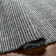thumbnail image 5 of Hauteloom Aron Recycled Material Living Room, Bedroom Area Rug - Contemporary - Light Slate, Charcoal, Dark Red - 9' x 12', 5 of 8