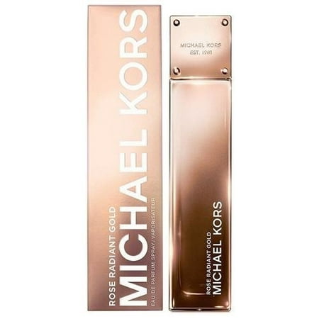 Michael Kors Rose Radiant Gold Eau De Parfum Spray for Women 3.4 (Best Smelling Michael Kors Perfume)