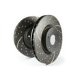 thumbnail image 3 of EBC Brakes GD Series Slotted and Dimpled Sport Rotors (Pair) Fits select: 1999-2005 MAZDA MX-5 MIATA, 1991-2003 FORD ESCORT, 3 of 6