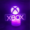thumbnail image 3 of 3d Illusion Lamp Led Night Light Xbox Home Game Smart Unique Present F, 3 of 5