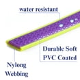 thumbnail image 5 of keeplive Pet Leash 10 ft PVC Waterproof Dog Standard Leash, Purple, 5 of 6