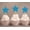Blue, variant on Darling Souvenir, Star Shape Cupcake Toppers, Birthday Wedding Party Dessert Decorations - Pack Of 20
