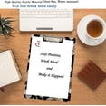 thumbnail image 3 of FMSHPON Stylish Leopard Flowers Clipboard Hardboard Wood Nursing Clip Board and Pull for Standard A4 Letter 13x9 inches, 3 of 5