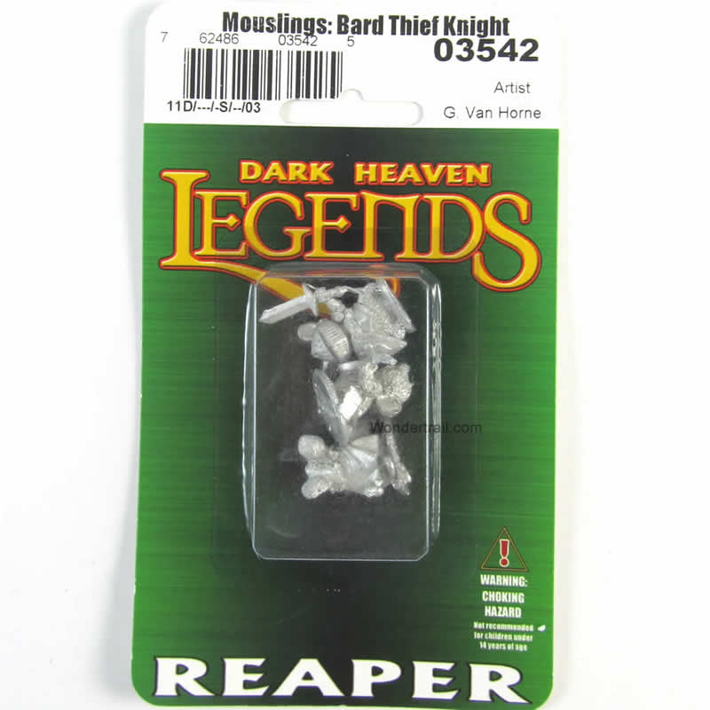 Knight Dark Heaven Legends Series Thief Mousling Heroes Bard 