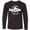 AB-Black, variant on Inktastic Lucky Fishing Shirt- Fish Long Sleeve Youth T-Shirt