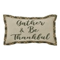 thumbnail image 4 of Harvest Blessings Gather & Be Thankful Pillow 7x13, 4 of 4