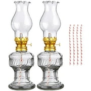 Lamp Oil Kerosene Glass Lantern Vintage Globes Lamps Retro Indoor Rustic Antique Wick Mood Chamber Light Lam Transparent