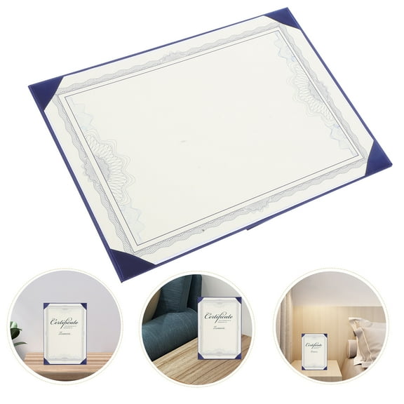 OULII Silk Cloth Graduation Diploma Frame Certificate Holder for Office and Home Use, 1 Set