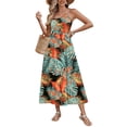 thumbnail image 1 of Vestido de playa Zeagoo, largo y fluido, midi, bohemio con bolsillos para mujer, 1 of 6