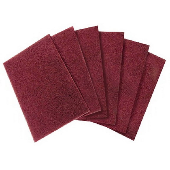 SeaChoice  92013; General Purpose Maroon Hand Sanding Pads 20/Box