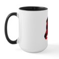 thumbnail image 2 of CafePress - Buffalo Plaid Bear - 15 oz Ceramic Large White Novelty Mug, 2 of 4