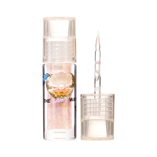 GUANGHONG Korean Makeup Star Diamond Streamer Liquid Eyeshadow Bling Pigmented Eye Makeup Sparkling Korean Eye Glitter Easy to Apply Liquid Glitter Eyeshadow 5ML