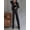 black, variant on Casual Women Tracksuit Set Jogger Pants Sweatshirt Women 2 Piece Outfits Set Oversized Zip Up Sweatshirt Jacket Sweatpant Matching Sweat Sets Winter Sweatsuits Women's Wide-Leg Casual Suit Pants