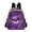 Bats Flying in Moon Night, variant on JIALIOU Mini Backpack Purse for Women Quilted Casual Daypack Small Travel Shoulder Bag, Fall Leaf and Dots