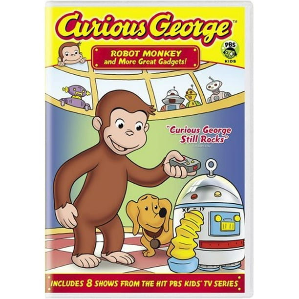 Curious George Robot Monkey And More Great Gadgets Dvd Walmart Com Walmart Com