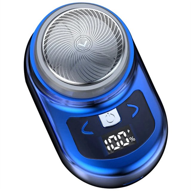 Afeitado portátil con afeitadora eléctrica para hombre Mini barba S