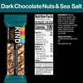 thumbnail image 2 of KIND Thins Gluten Free Dark Chocolate Nuts & Sea Salt Snack Bars, 0.74 oz, 10 Count Box, 2 of 5