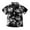 Black, variant on MEZZALL Child Toddler Boys Girls Short Sleeve Summer Casual Gentleman Blouse Tops Hawaii Beach Holiday Floral Shirts, Black, 6-7 Years