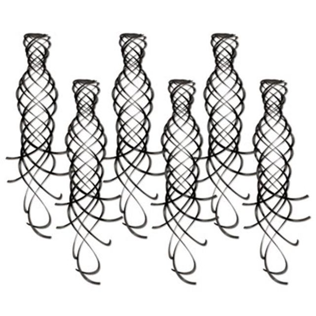 Tourbillons Chatoyants&44; Noir - Pack de 6