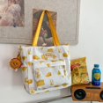 thumbnail image 1 of Kawaii Backpack With Cute Accessories Cute Print Aesthetic Big Capacity Casual Travel Backpack (Black A Set),School Bag*1 Clearance, 1 of 4