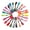24Color, variant on 24/36Color Cross Stitch Threads Embroidery Crafts Floss DIY Sewing for Bracelets 24Color