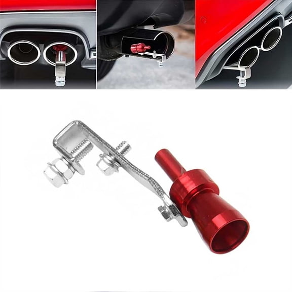 Universal motorcycle S-size turbo whistle muffler whistle exhaust pipe car exterior accessories
