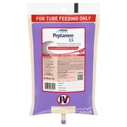 Nestle Peptamen 1.5 Tube Feeding Formula Unflavored 1000 mL Ready to Hang Prefilled Container 6 Ct