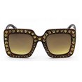 thumbnail image 3 of Elite Oversized Square Frame Bling Rhinestone Crystal Brand Designer Sunglasses For Women 2018, 3 of 4