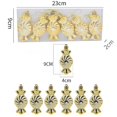 thumbnail image 3 of piezas de piruletas navideñas con forma de bastón de caramelo, adornos colgantes para árbol de Navidad, decoraciones navideñas para el hogar, regalo de Año Nuevo 2024, 3 of 5