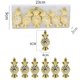 thumbnail image 3 of piezas de piruletas navideñas con forma de bastón de caramelo, adornos colgantes para árbol de Navidad, decoraciones navideñas para el hogar, regalo de Año Nuevo 2024, 3 of 5