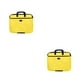 thumbnail image 4 of Inteprter Bolsa de archivo A4 de doble capa Documentos multifuncionales Bolsa de transporte Tablet Bolso impermeable Suministros de oficina Amarillo 2Conjunto, 4 of 6